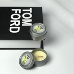 Pair of Aroma Bliss Tin Candles