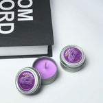 Pair of Aroma Bliss Tin Candles