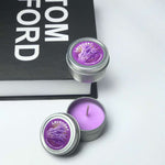 Pair of Aroma Bliss Tin Candles