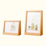 Minimalistic Functional Wooden Photo Frame | Home Décor