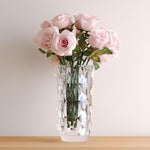 Relexome Diamond Style Crystal Glass Vase