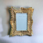 Gold Luxury Leaf Border Photo Frame | Home Décor