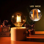 Retro glow rechargeable LED table lamp aesthetic bedside light – Home Hatch Pakistan”
