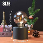 Retro glow rechargeable LED table lamp aesthetic bedside light – Home Hatch Pakistan”