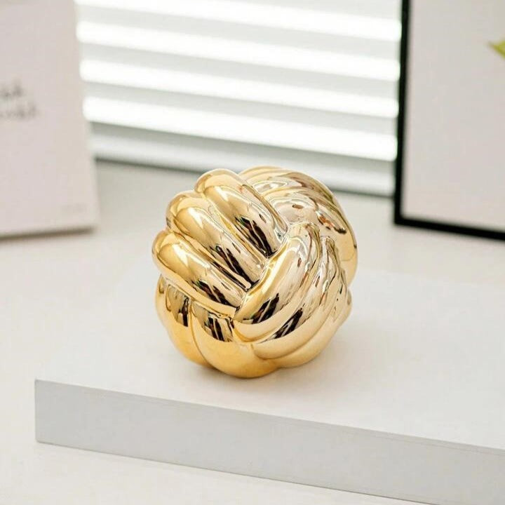 Rope Knot Shaped Sculpture| Centre Piece | Home Décor