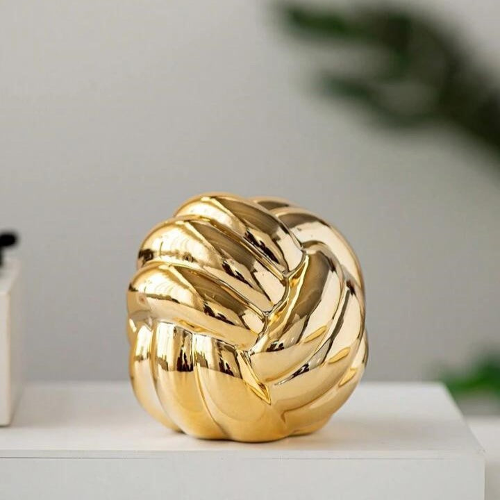 Rope Knot Shaped Sculpture| Centre Piece | Home Décor