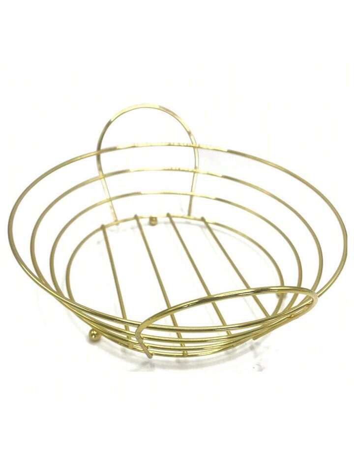 Round Bread Basket With Fabric Lining