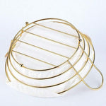 Round Bread Basket With Fabric Lining