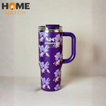 SITARAYURI tumbler 900 ml with lid, straw and handle – Home Hatch Pakistan