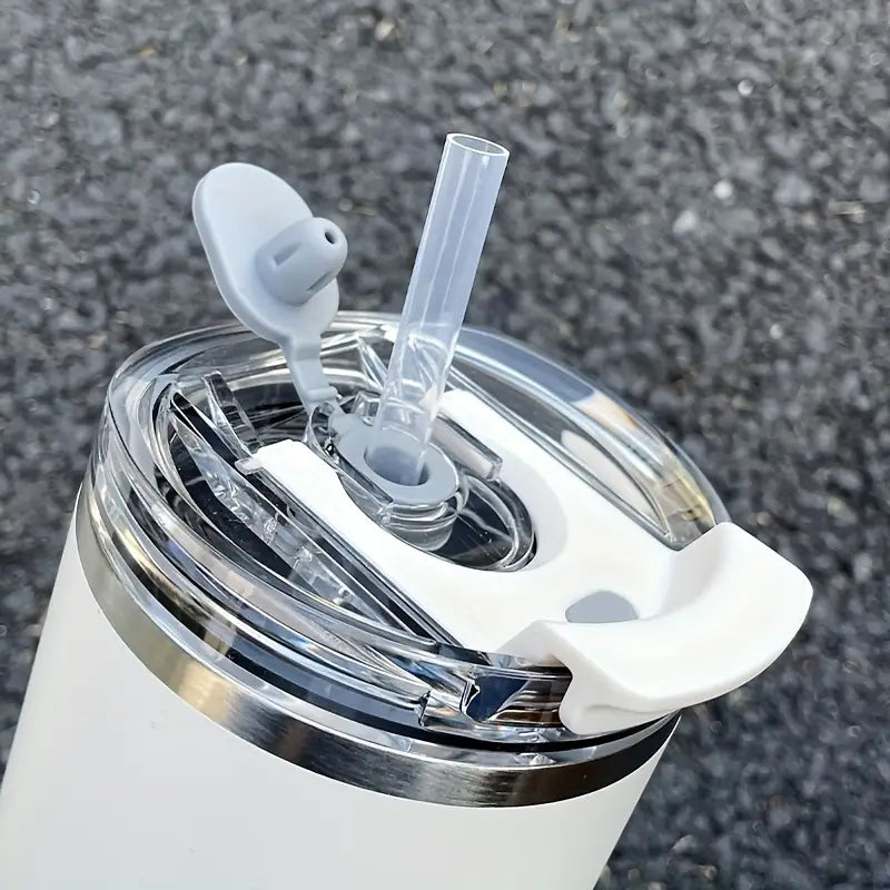 SITARAYURI tumbler 900 ml with lid, straw and handle and leafproof,tumbler with lid and straw Pakistan