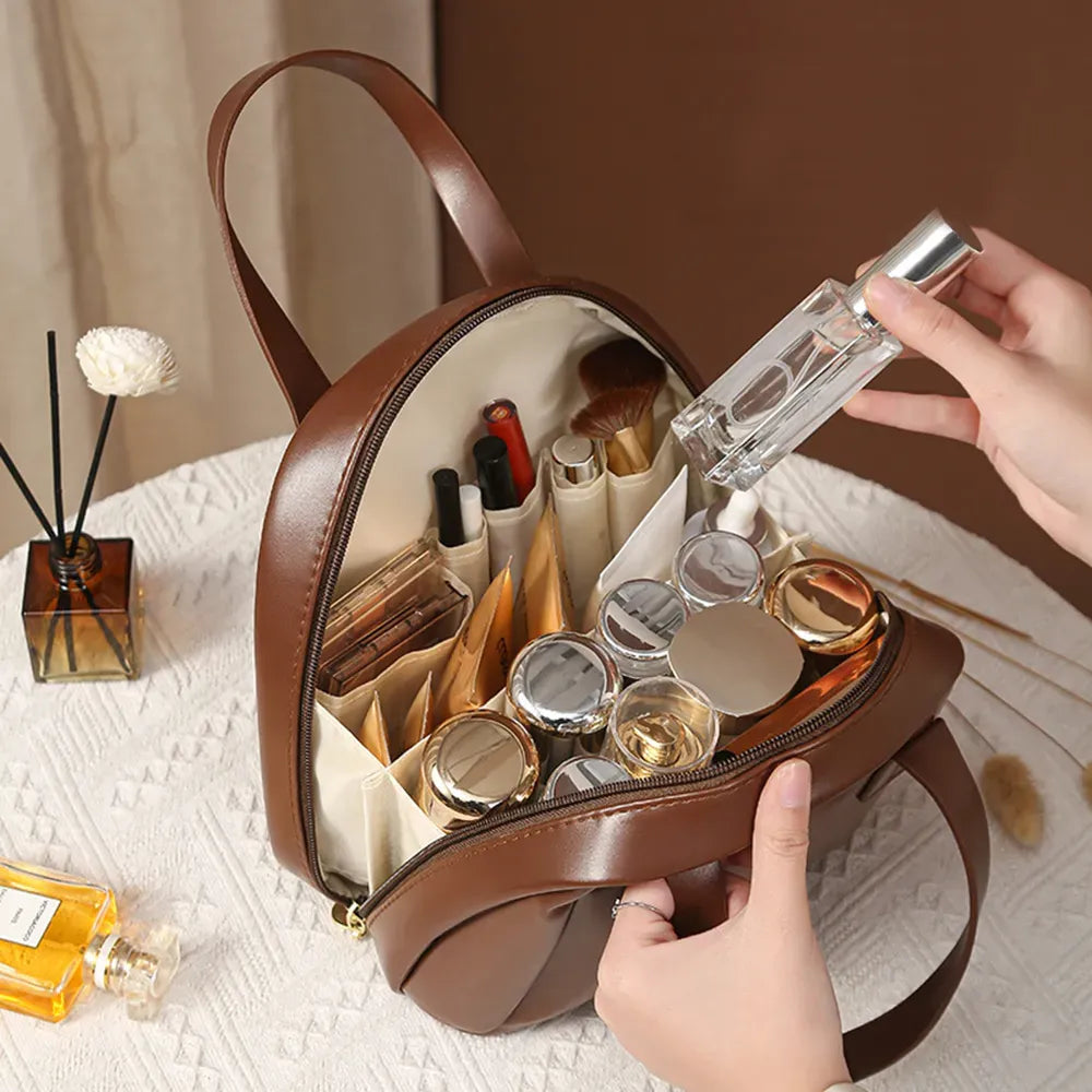 Shell Shaped Makeup Bag – Portable Cosmetic Pouch for Travel & Daily Use