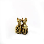 Egyptian Golden Cats Statue | Figurine | Home Décor