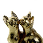 Egyptian Golden Cats Statue | Figurine | Home Décor