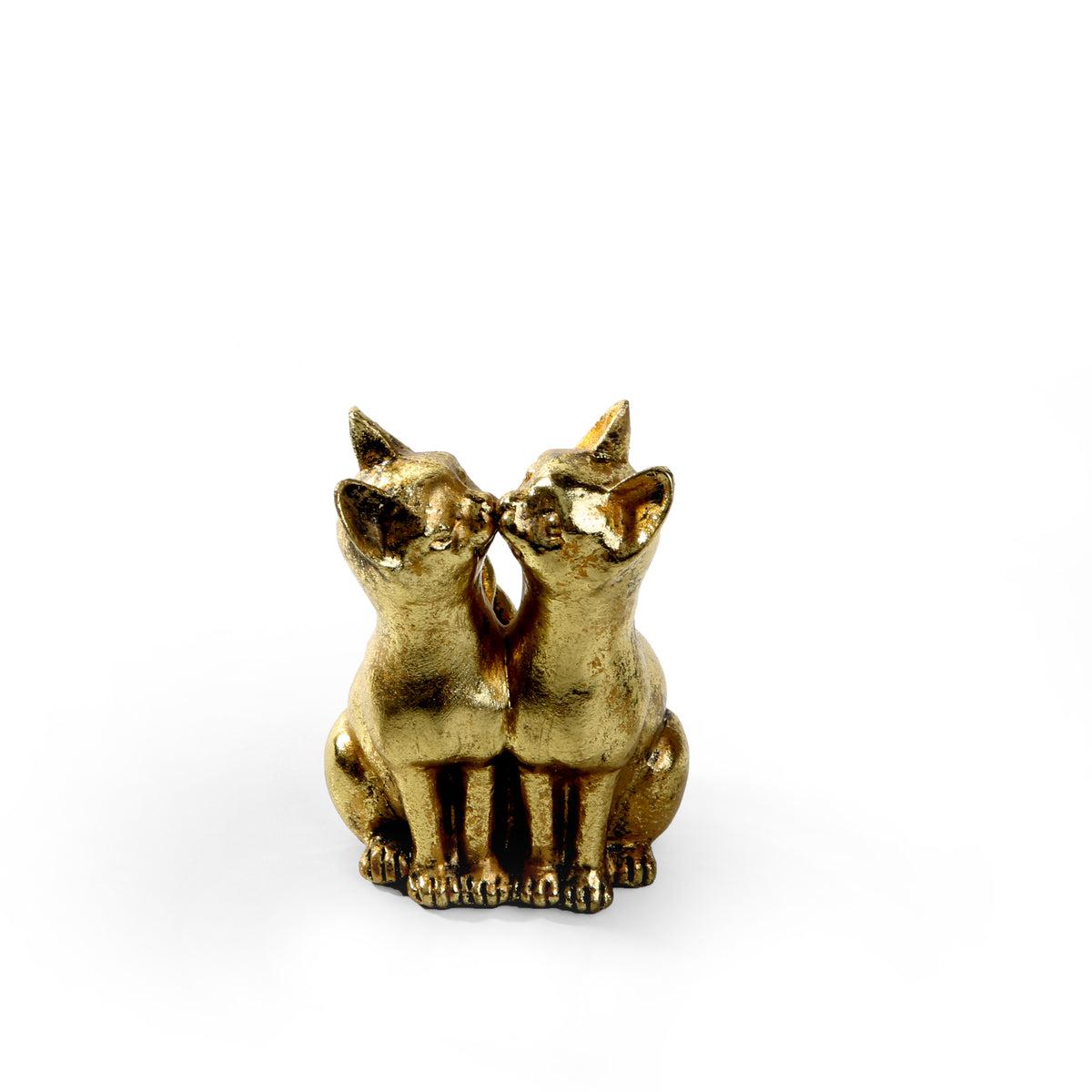 Egyptian Golden Cats Statue | Figurine | Home Décor