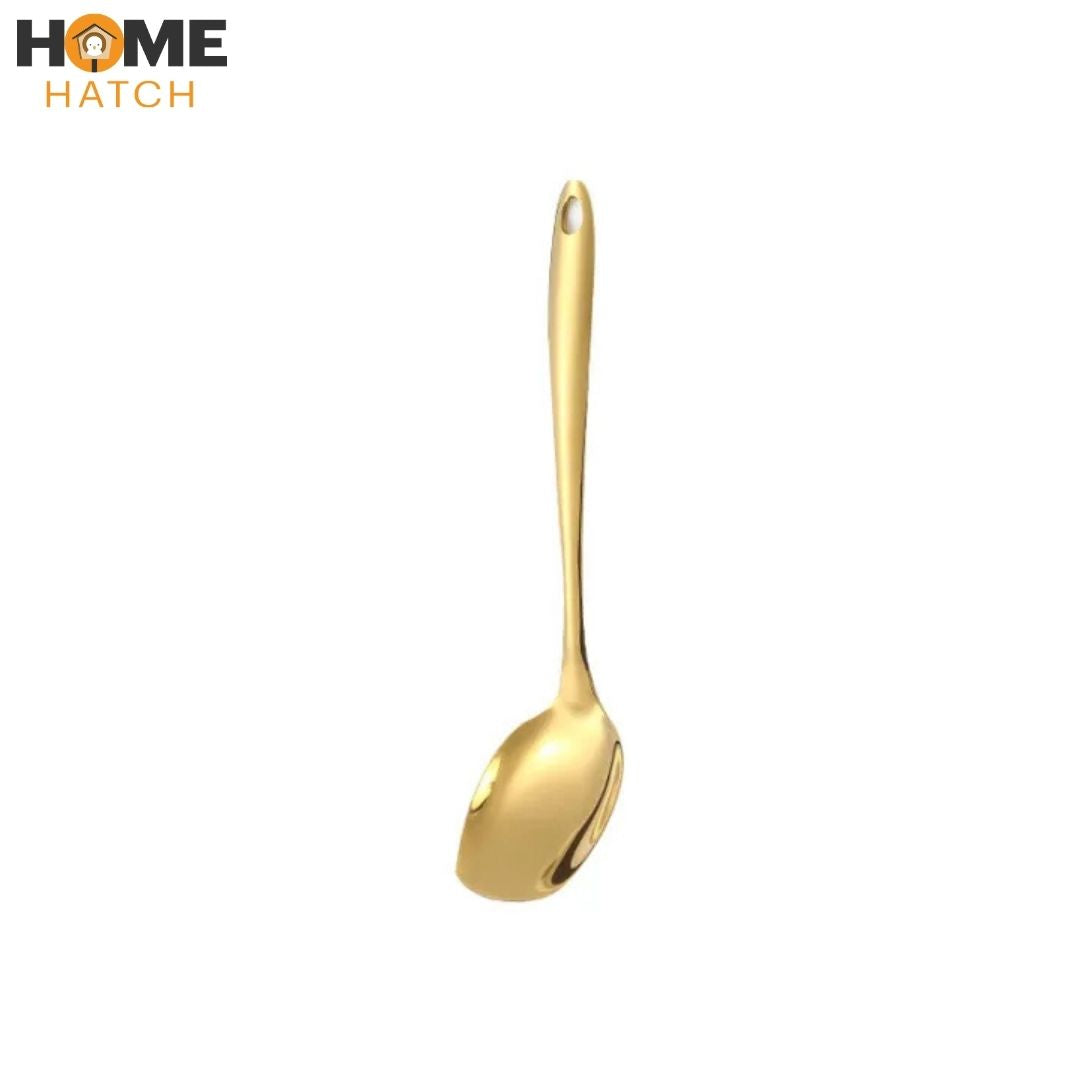 Stainless Steel Gold Serving Utensils