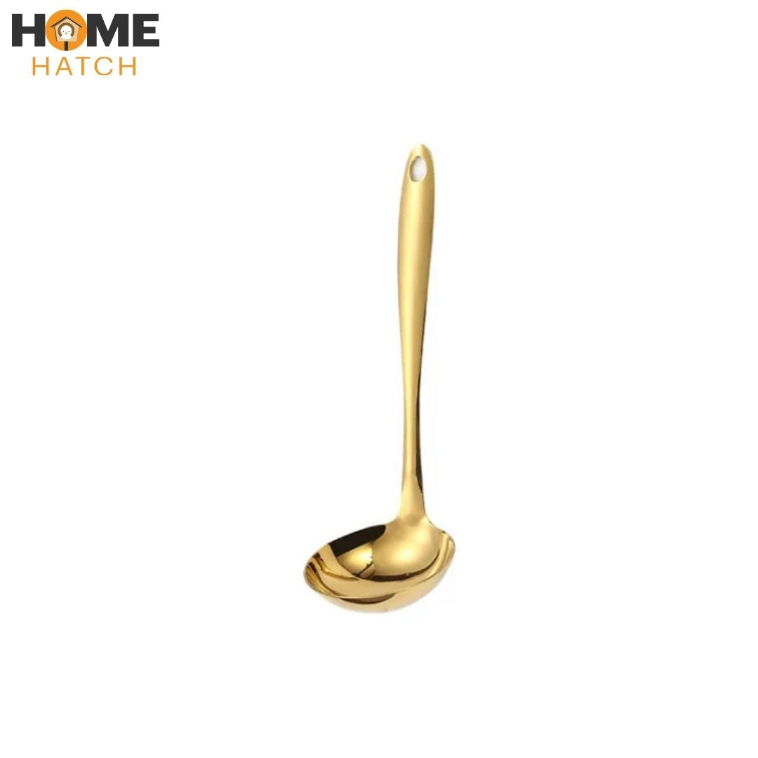 Stainless Steel Gold Serving Utensils