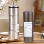 Stainless Steel Iced Americano Coffee Tumbler Pakistan – Double Wall Insulated Reusable Cup for Iced Coffee, Tea & Cold Brews