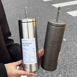 Stainless Steel Iced Americano Coffee Tumbler Pakistan – Double Wall Insulated Reusable Cup for Iced Coffee, Tea & Cold Brews