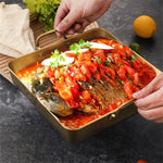 Stainless Steel Square Wok Pans With Handles | Serve ware