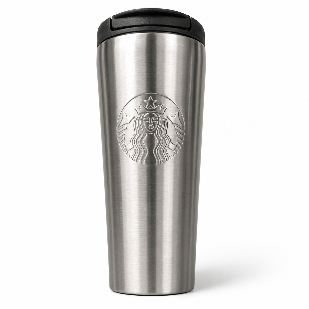 Starbucks stainless steel insulated travel tumbler with flip lid reusable hot and cold coffee mug