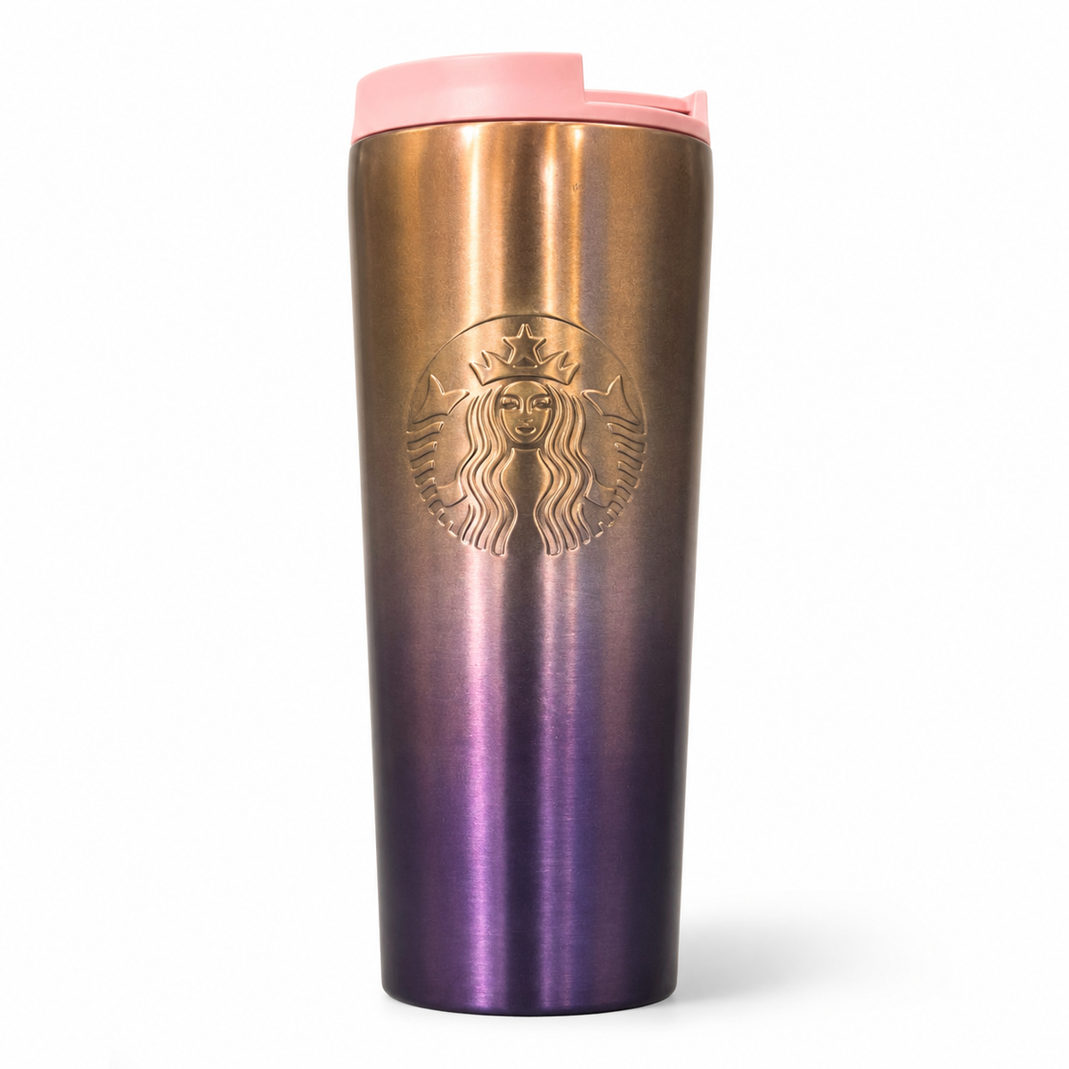 Starbucks stainless steel insulated travel tumbler with flip lid reusable hot and cold coffee mug