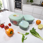 4 پورشن ایئر ٹائٹ اسٹوریج باکس کنٹینر/باکس