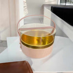 Luxury Faux Leather Gift Box with Transparent Lid | Gift Box