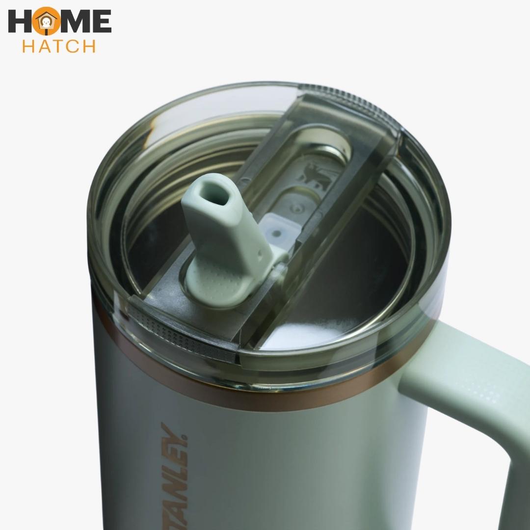 The Quencher ProTour Flip Straw Tumbler | 40 OZ - Gilded Celadon