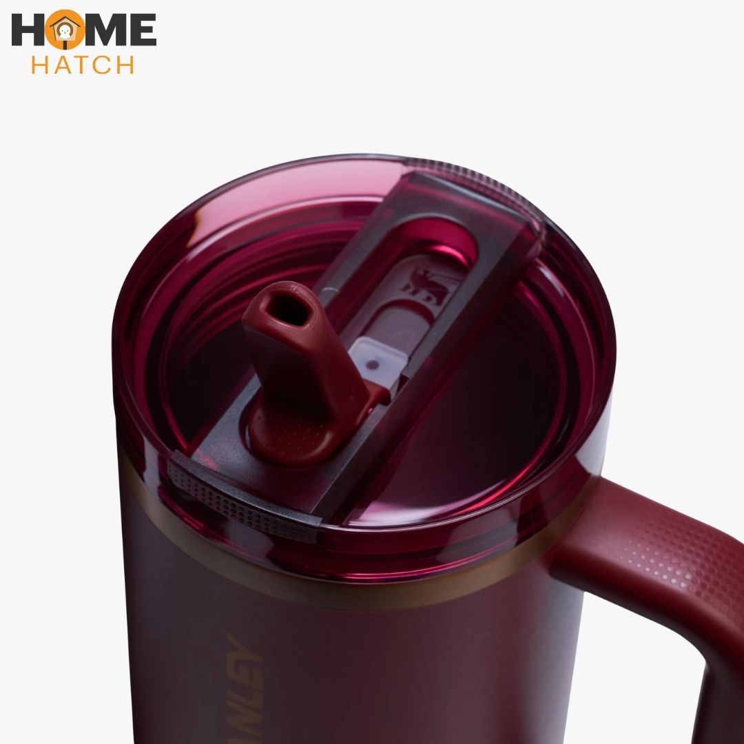 The Quencher ProTour Flip Straw Tumbler40 OZ - Gilded Pomegranate