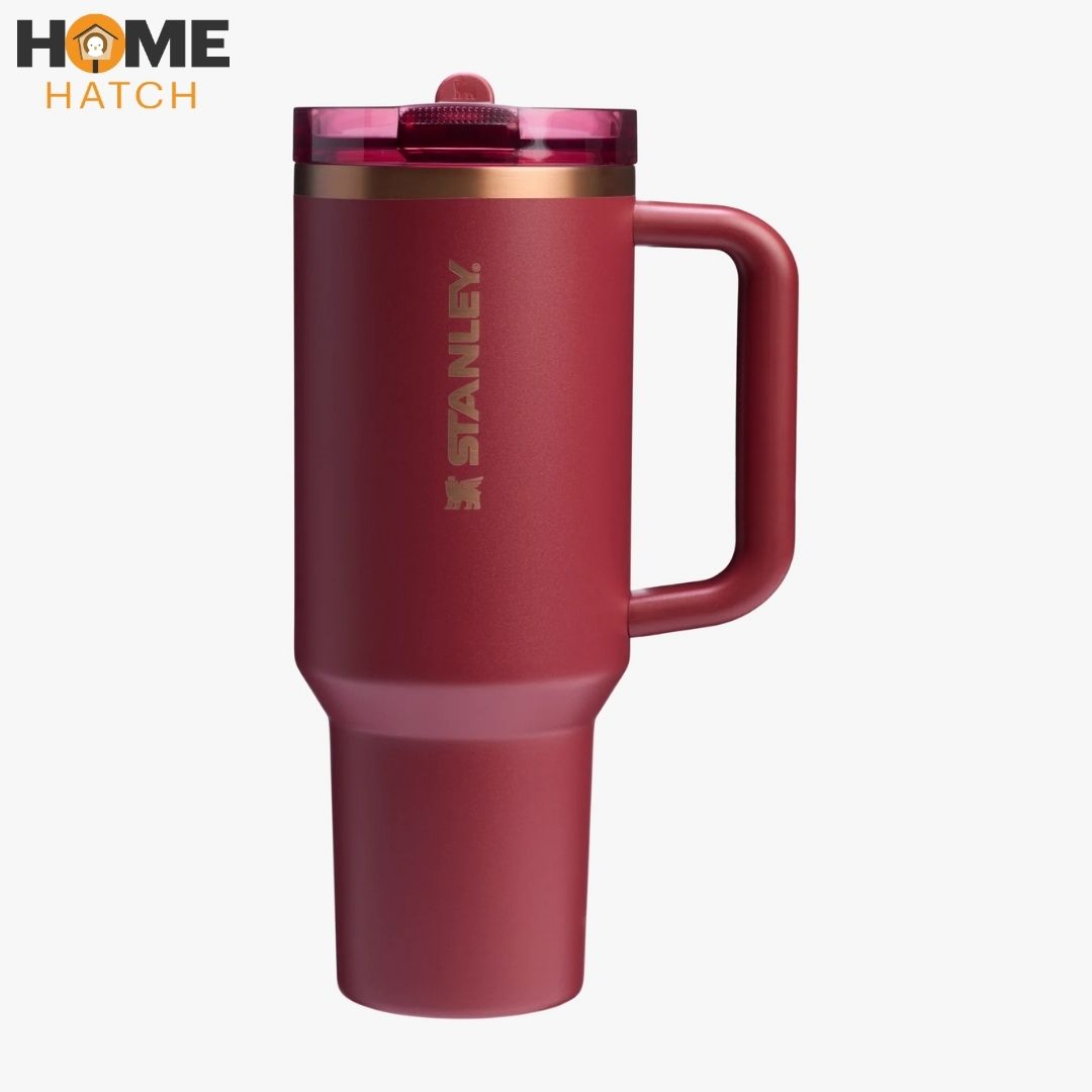 The Quencher ProTour Flip Straw Tumbler40 OZ - Gilded Pomegranate