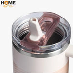 The Quencher ProTour Flip Straw Tumbler | 40 OZ - Rose Quartz Fade