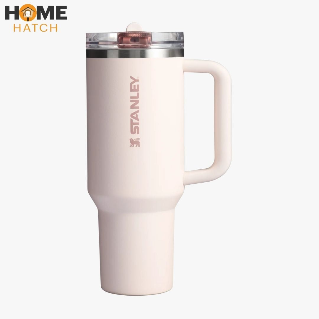 The Quencher ProTour Flip Straw Tumbler | 40 OZ - Rose Quartz