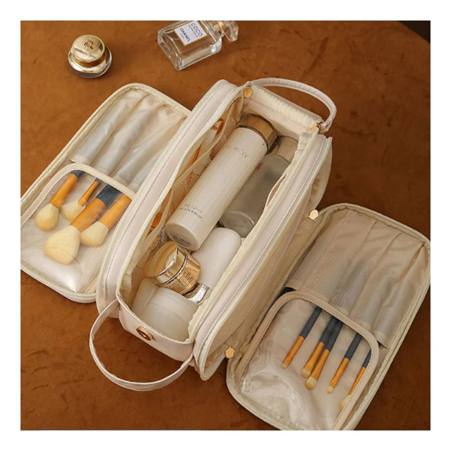 Three Layer Travel Makeup Organizer Pouch/Bag