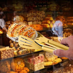 All Purpose Gold Hollow Food Tong