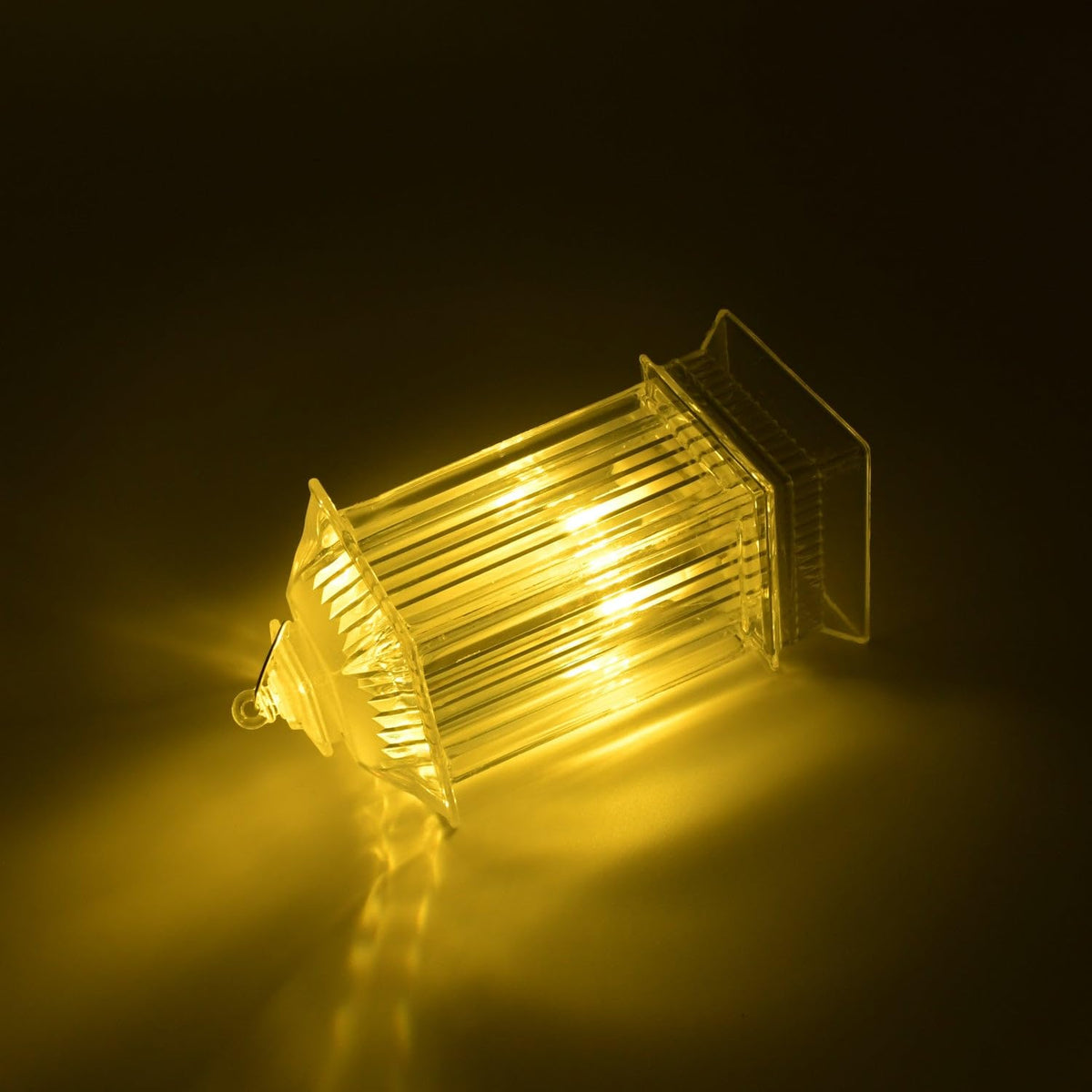 Transparent Lantern Shaped Led Candle Lights | Home Decor