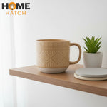 Tribal Pattern Ceramic Coffee Mugs