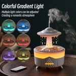 “UFO raindrop LED humidifier and essential oil diffuser with night light – Home Hatch”