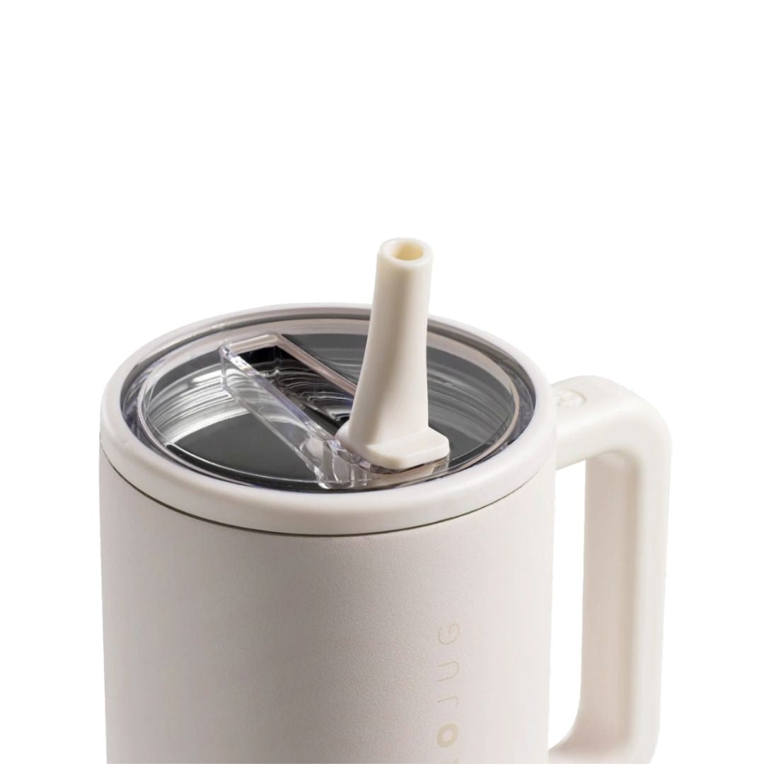HydroJug Traveler 32oz - Cream | Insulated Stainless Steel Tumbler