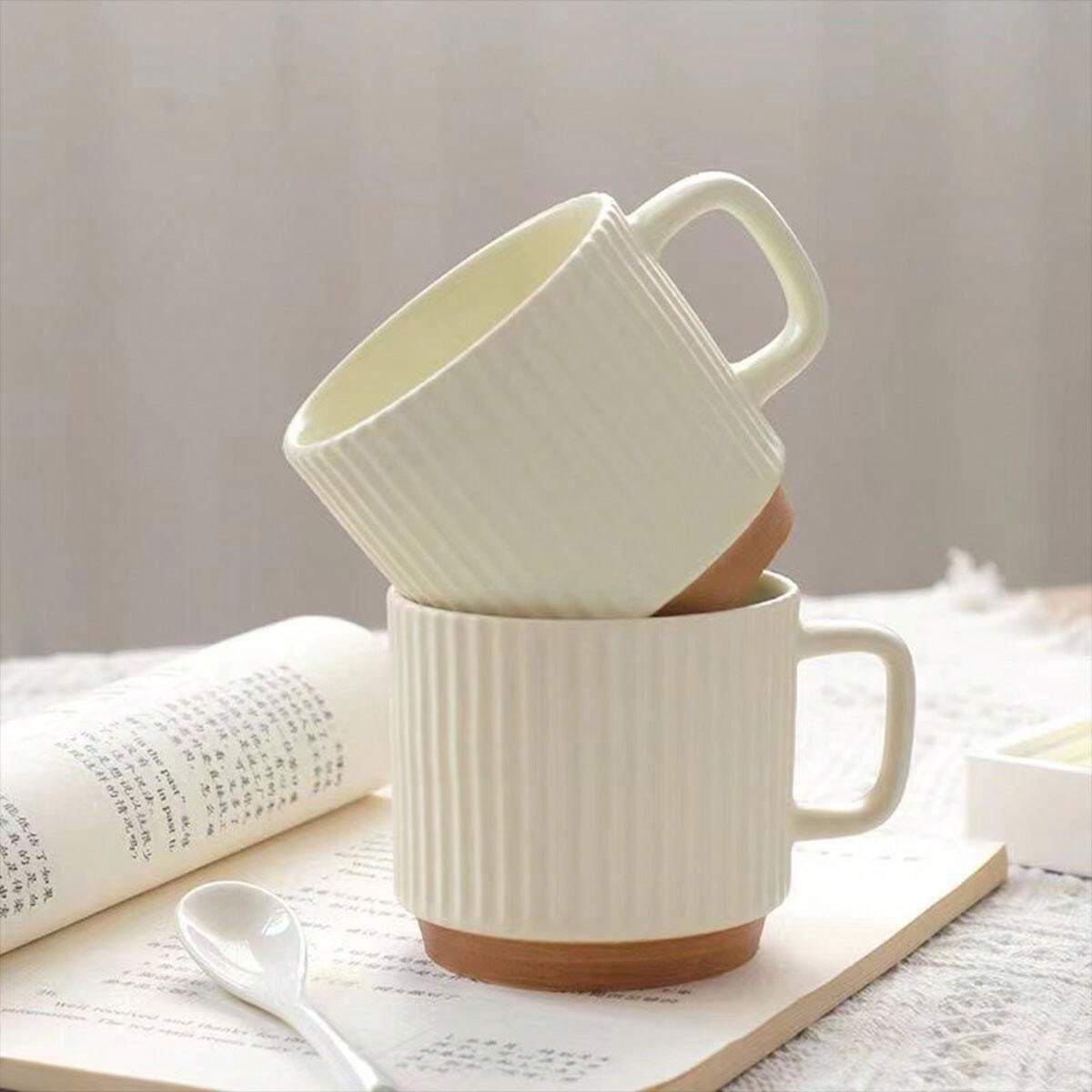 Vertical Stripes Coffee Mugs | Cups