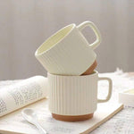 Vertical Stripes Coffee Mugs | Cups
