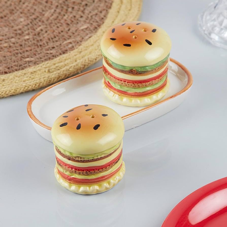 Burger Salt and Pepper Shakers Set - homehatchpk