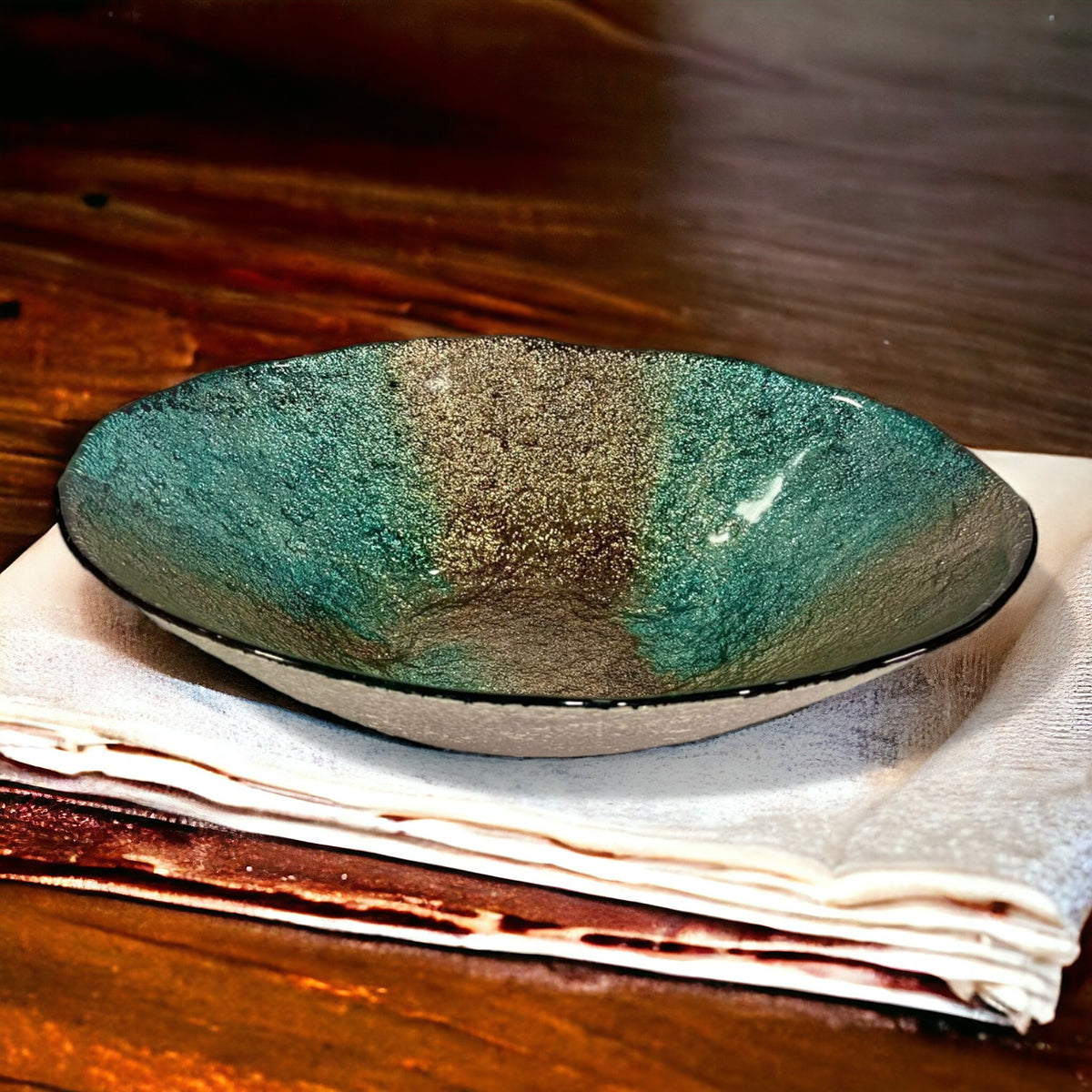 Turkish Elegant Glass Center Piece | Home Decor