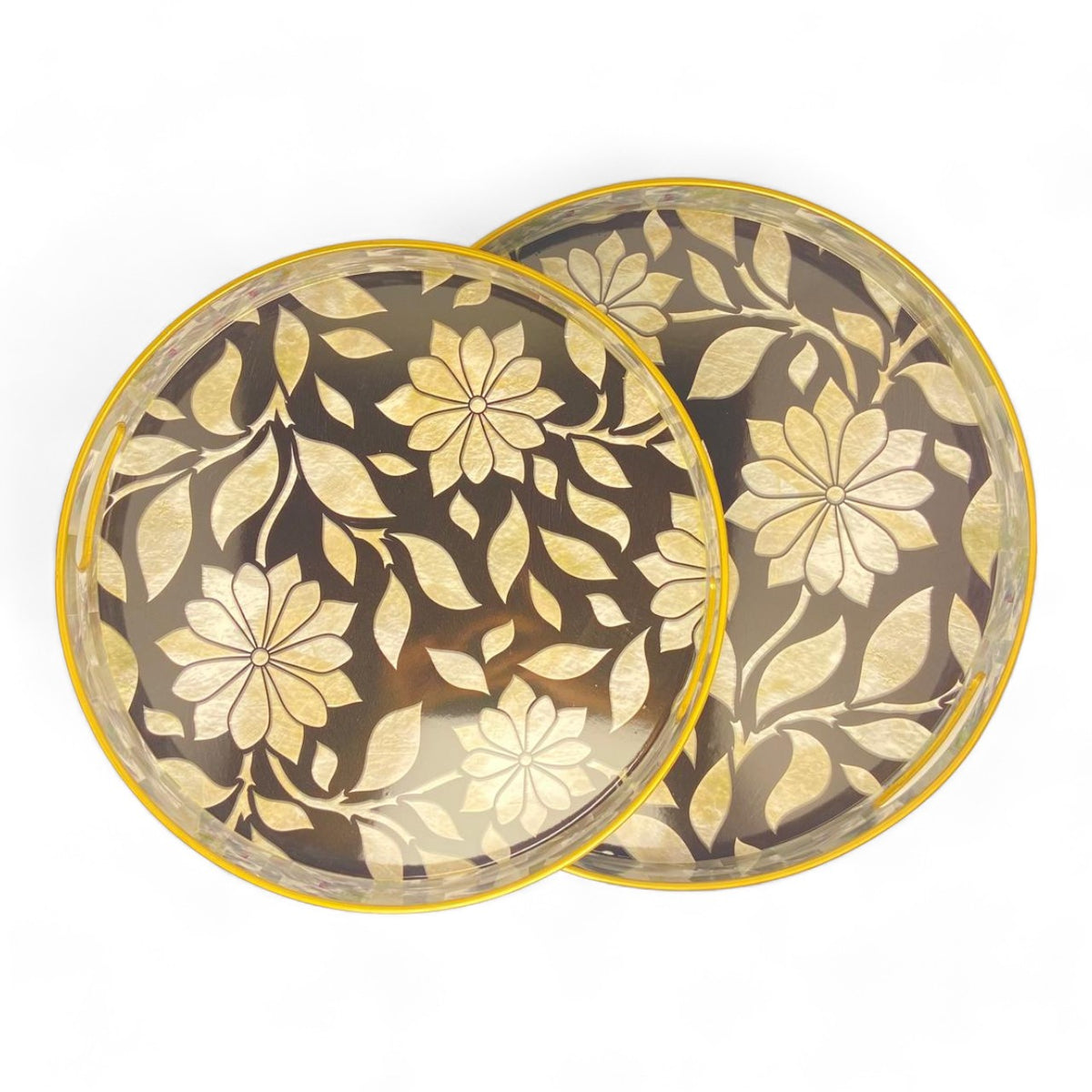 Floral Pattern Design Serving Tray | Décor Tray