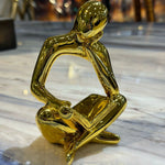 بلیک تھنکنگ مینیکنز سیٹ | مجسمہ | گهر کی آرائش