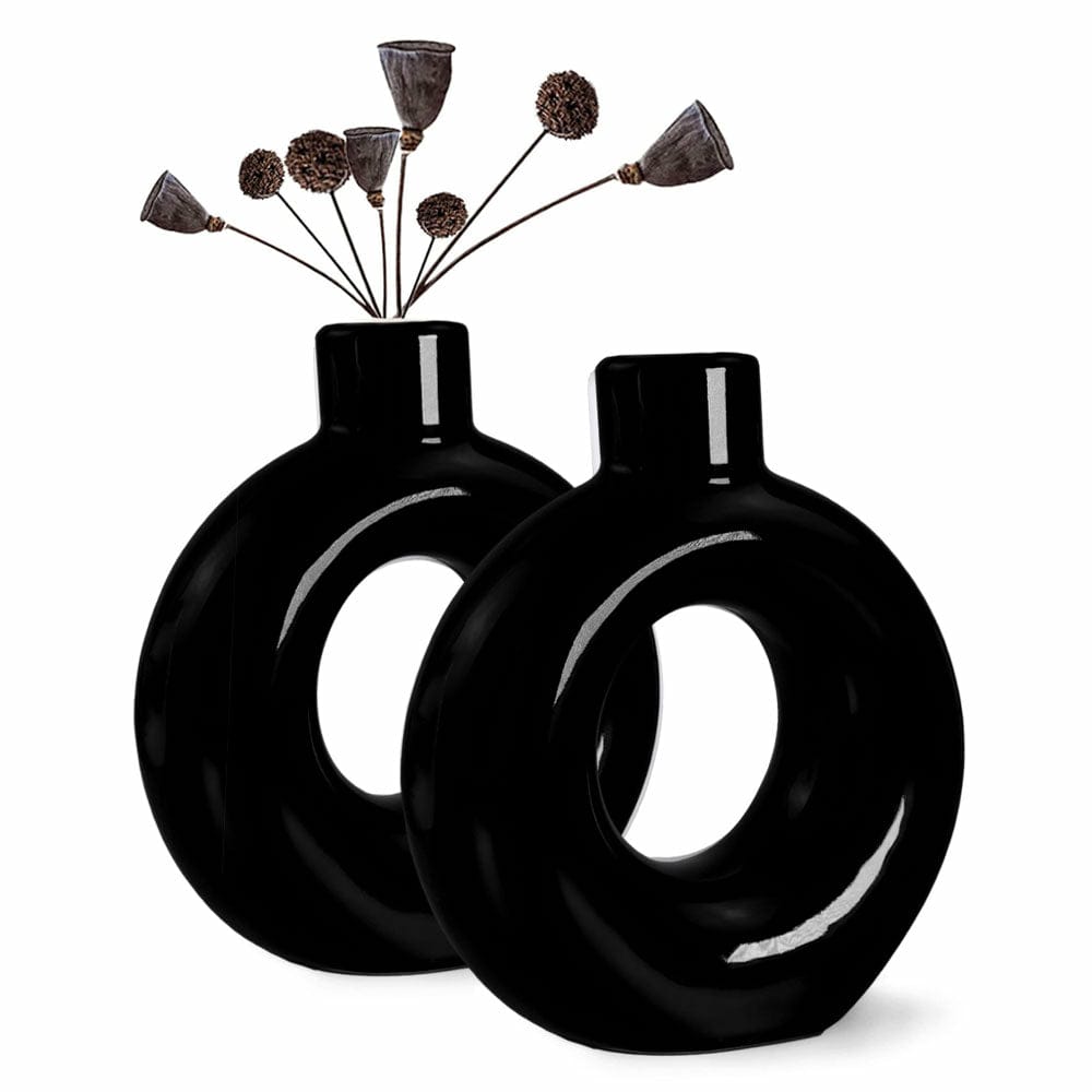 Contemporary Donut Ceramic Vase | Pots & Vases | Home Décor