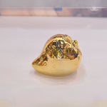 Golden Artificial Strawberry Ceramic Décor Fruit | Centre Piece | Home Décor