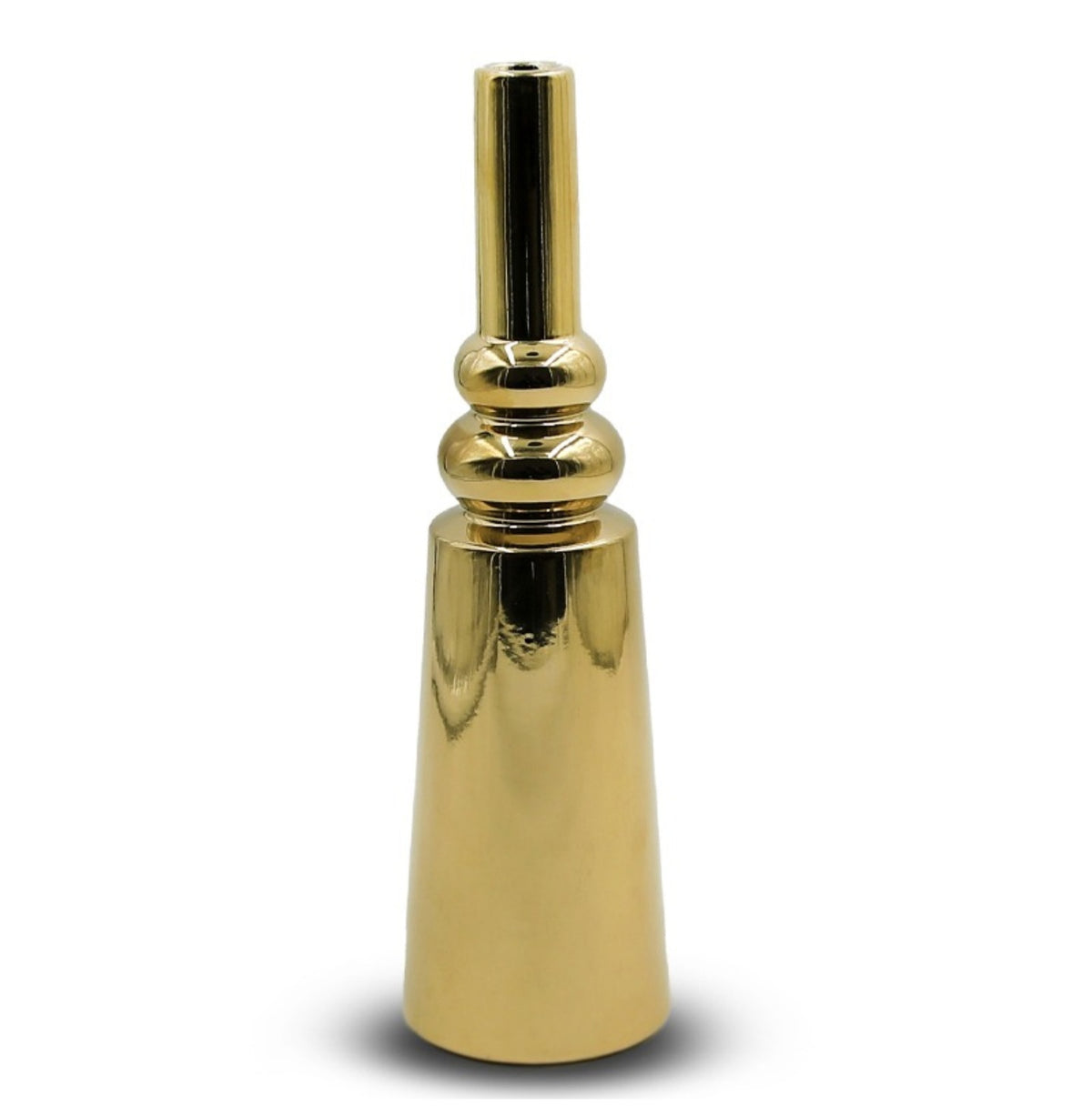 Golden Bottle Shaped Ceramic Vase | Pots & Vases | Home Décor