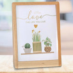 Minimalistic Functional Wooden Photo Frame | Home Décor