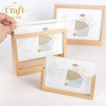 Minimalistic Functional Wooden Photo Frame | Home Décor