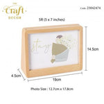 Minimalistic Functional Wooden Photo Frame | Home Décor